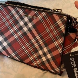 steve madden plaid purse